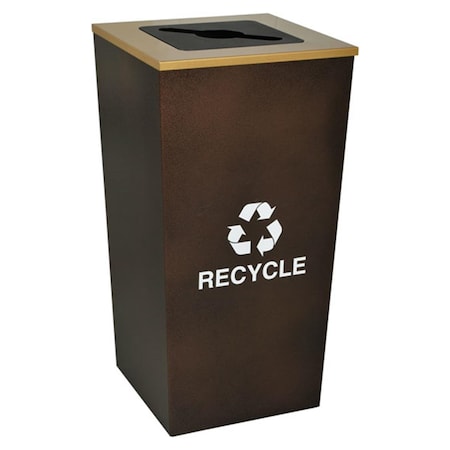 Ex-Cell Kaiser Ex-Cell Kaiser LLC RC-MTR-34 R Metro Collection XL Recycling Receptacle RC-MTR-34 R